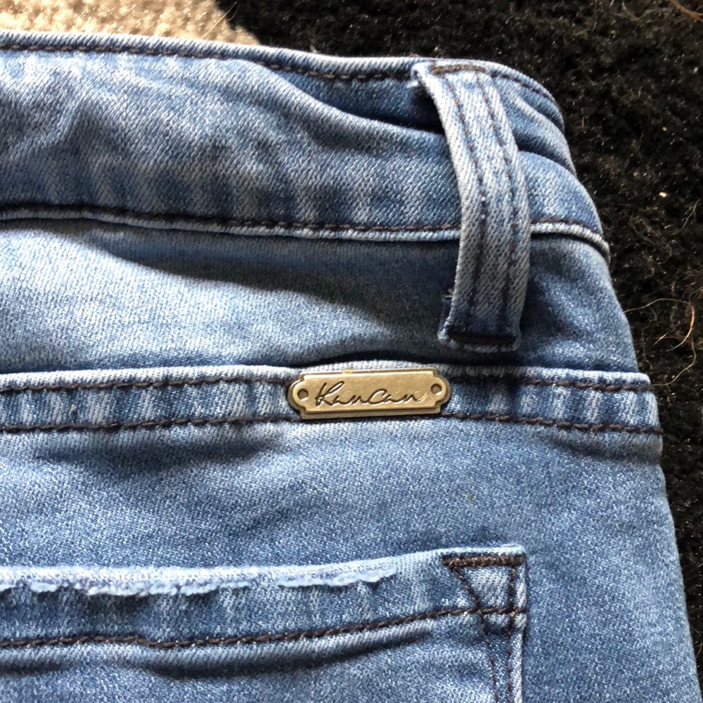 Kancan Los Angeles Ankle jeans with zipper detail - Picture 5 of 8